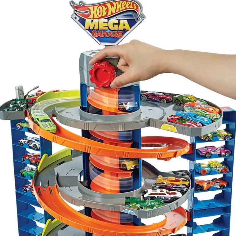Hot Wheels City Mega Garaje para 60 Autos
