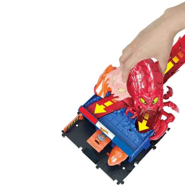 Hot Wheels City Némesis El Escorpión ¡Arma tu Ciudad!