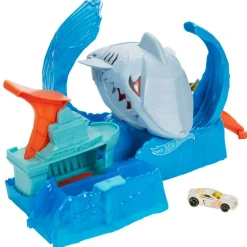 Hot Wheels City Pista Robo Tiburón