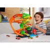 Hot Wheels City Pista T-Rex vs Estación de Bomberos JBM73