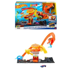 Hot Wheels City Set Ataque de Cobra vs Pizzería