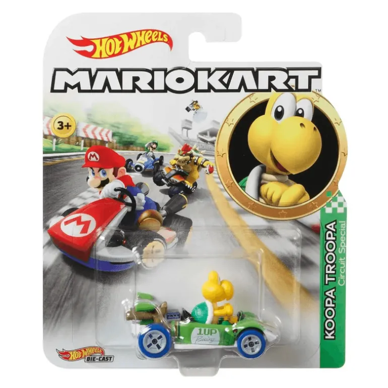 Hot Wheels Mario Kart Koopa Troopa Circuit Special