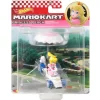 Hot Wheels Mario Kart Vehículo Peach con Glider