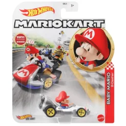Hot Wheels Mario Kart Baby Mario Bdasher
