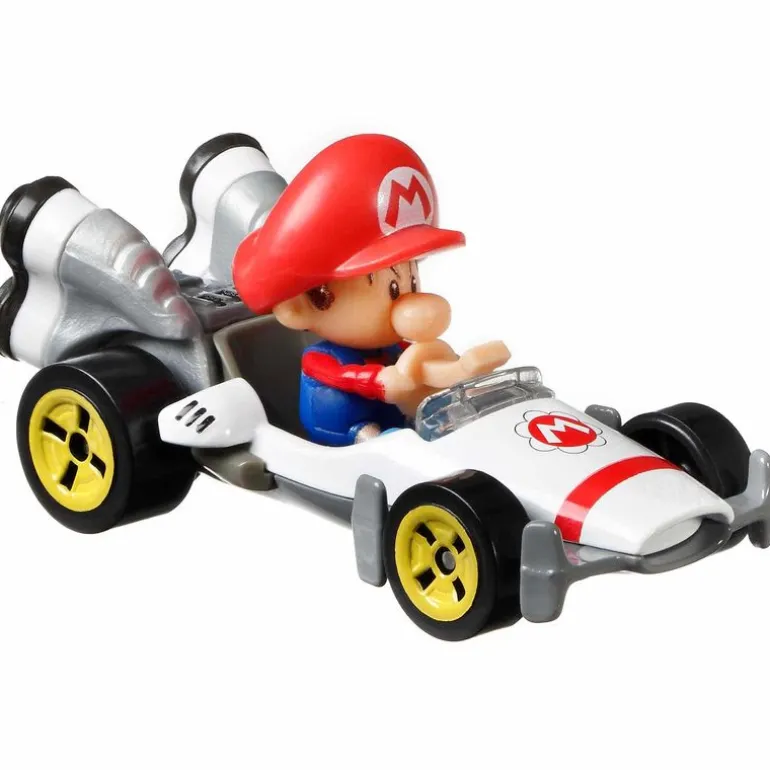 Hot Wheels Mario Kart Baby Mario Bdasher