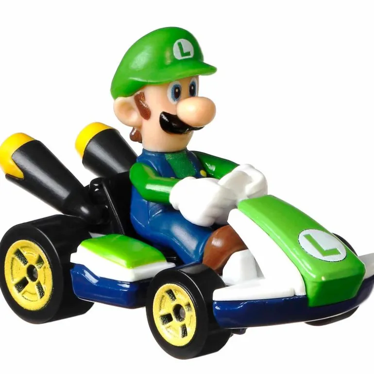 Hot Wheels Mario Kart Luigi Standard