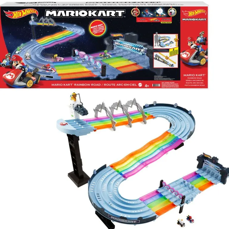 Hot Wheels Mario Kart Pista de 5 Carriles