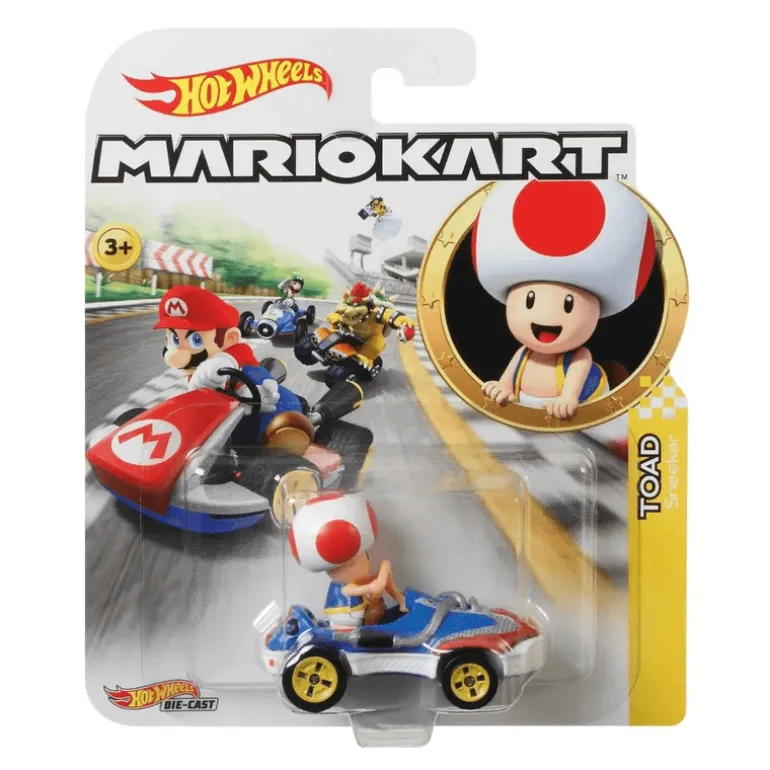 Hot Wheels Mario Kart Toad Sneeker