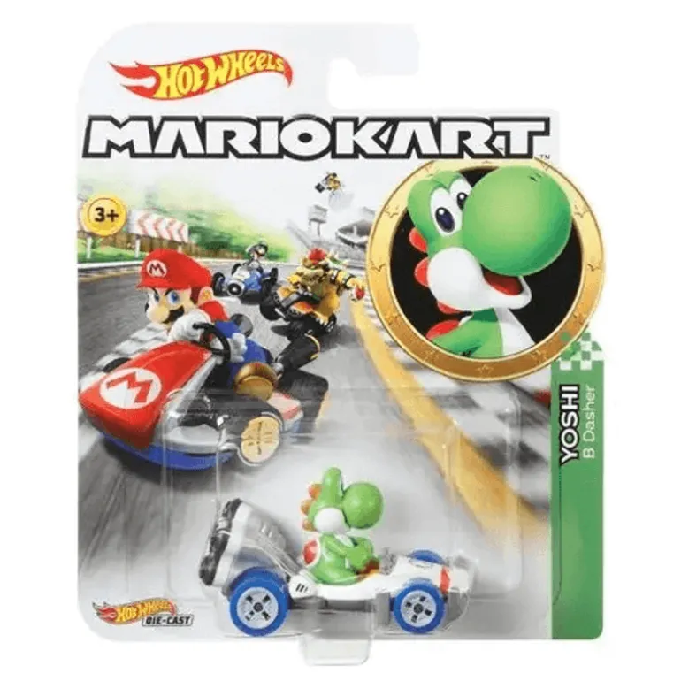 Hot Wheels Mario Kart Yoshi