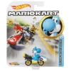 Hot Wheels Mario Kart Yoshi Azul
