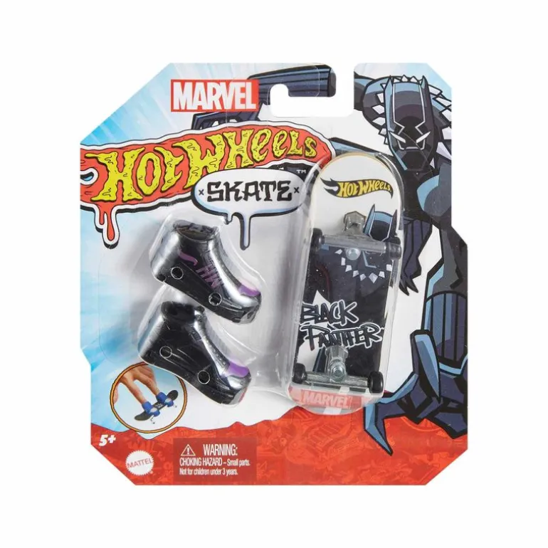 Hot Wheels Marvel Skate Fingerboard Black Panther