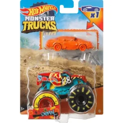 Hot Wheels Monster Demo Derby & Crushed Coupe