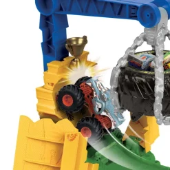 Hot Wheels Monster Truck Pista La Selva el Reto