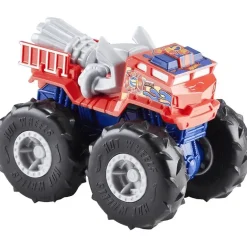 Hot Wheels Monster Truck Fire Llantas Todo Terreno