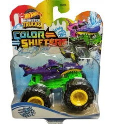 Hot Wheels Monster Truck Cambio de Color Shark Wreak