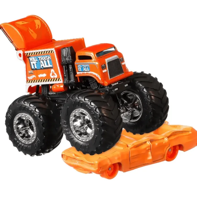 Hot Wheels Monster Truck Will Trash It All/Flat Iron