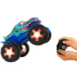 Hot Wheels Monster Truck Wrex a Control Remoto con Luces y Sonido