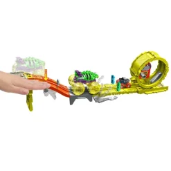 Hot Wheels Monster Truck Set de Pista Arena Energía de Demolición