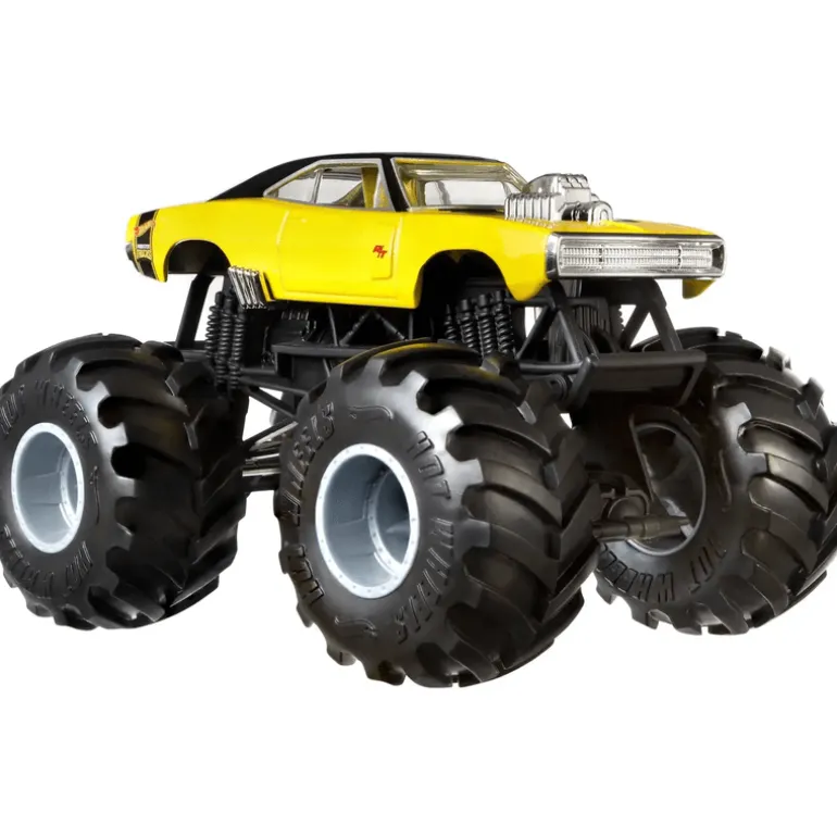 Hot Wheels Monster Trucks 1970 Ddg Charger Escala 1:24