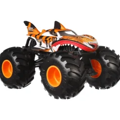 Hot Wheels Monster Trucks Tiger Shark Escala 1:24
