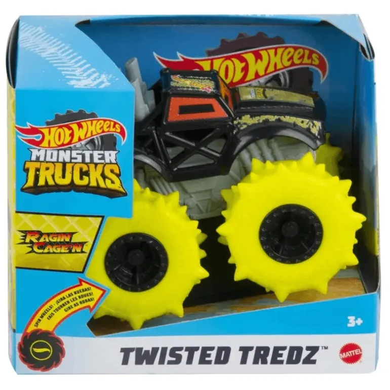 Hot Wheels Monster Trucks Ragin Cagen Llantas Todo Terreno