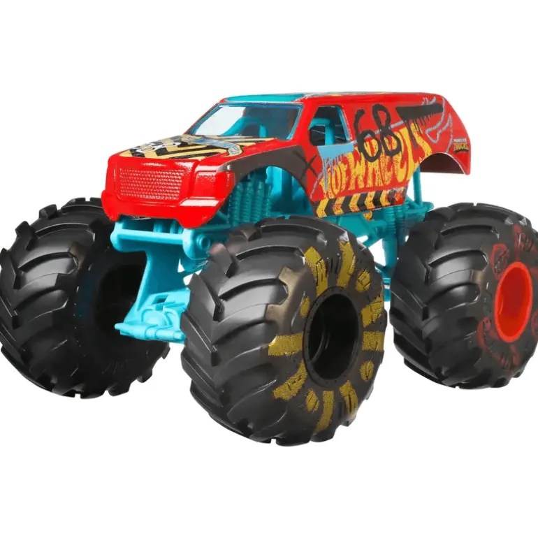 Hot Wheels Monster Trucks Garbage Truck Escala 1:24