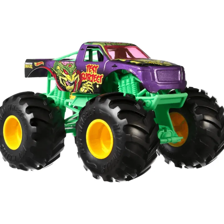 Hot Wheels Monster Trucks Test Subject Escala 1:24