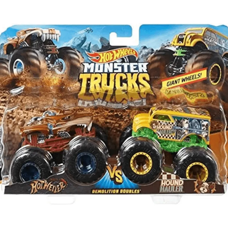 Hot Wheels Monster Trucks Escala 1:64 2 Pack-7