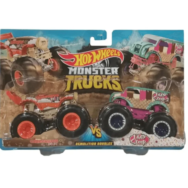 Hot Wheels Monster Trucks Escala 1:64 2 Pack