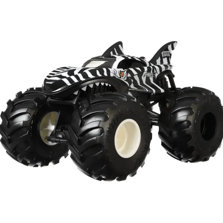 Hot Wheels Monster Trucks Shark Wreak Escala 1:24
