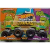 Hot Wheels Monster Trucks Tortugas Ninja 2 Pack Escala 1:64