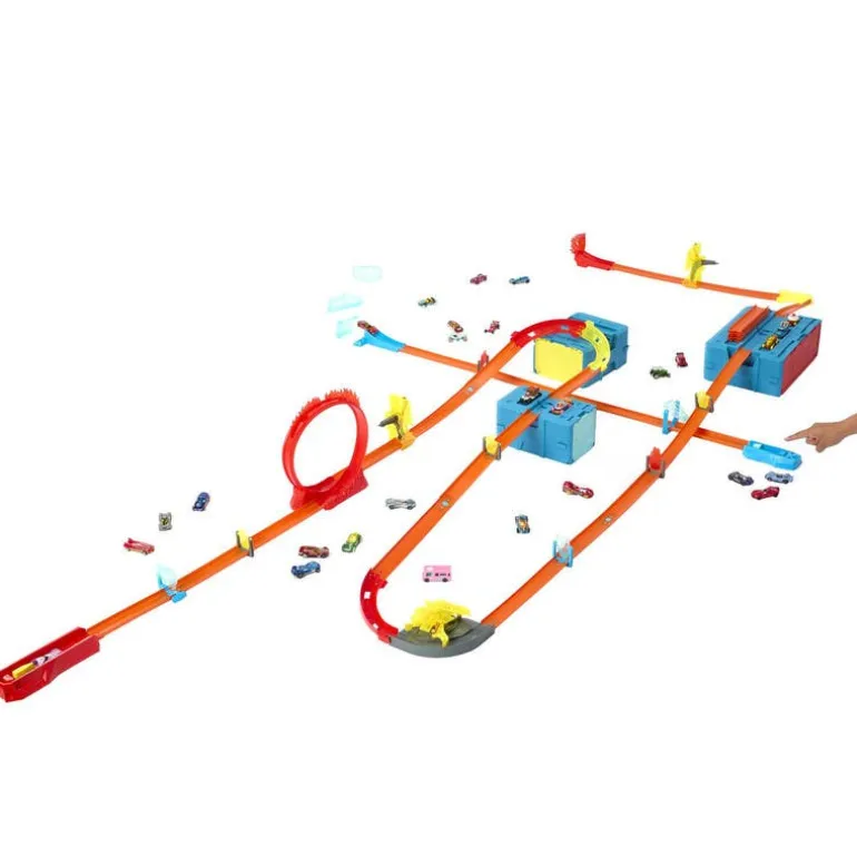 Hot Wheels Pista Acrobacias de Hielo