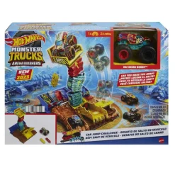 Hot Wheels Pista Arena de Demolición Reto de Salto
