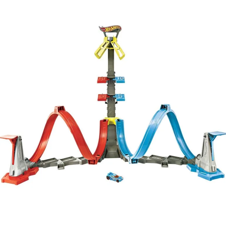 Hot Wheels Pista de Acrobacias Desafío de Altura