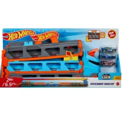 Hot Wheels Remolque Pista de Carreras para 30 Autos