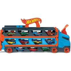 Hot Wheels Remolque Pista de Carreras para 30 Autos