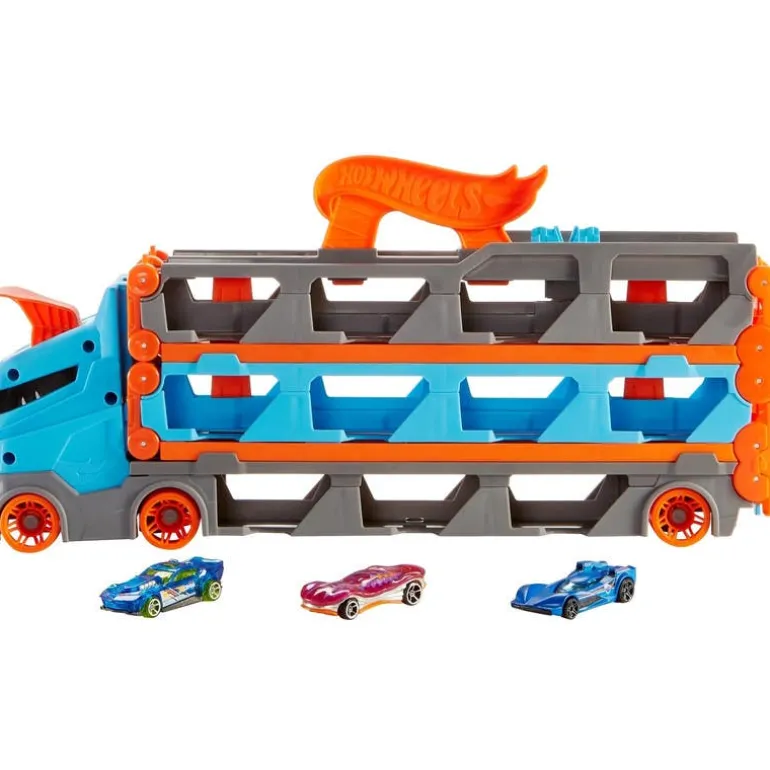 Hot Wheels Remolque Pista de Carreras para 30 Autos
