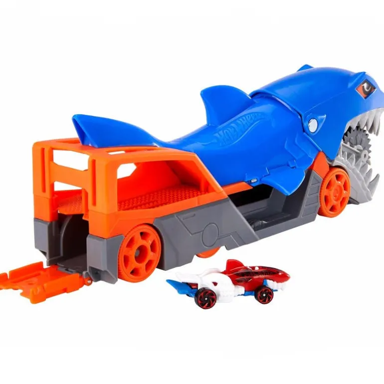 Hot Wheels Remolque Tiburón para 30 Autos