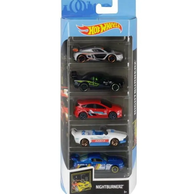 Hot Wheels Set de 5 coches