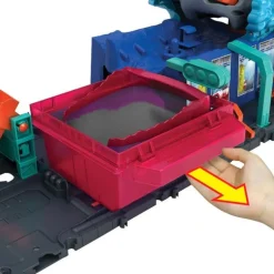 Hot Wheels Set de Juego Lavado de Autos Mega Tiburón
