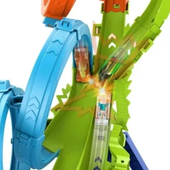 Hot Wheels Set de Pista Vueltas y Choques Desafiantes