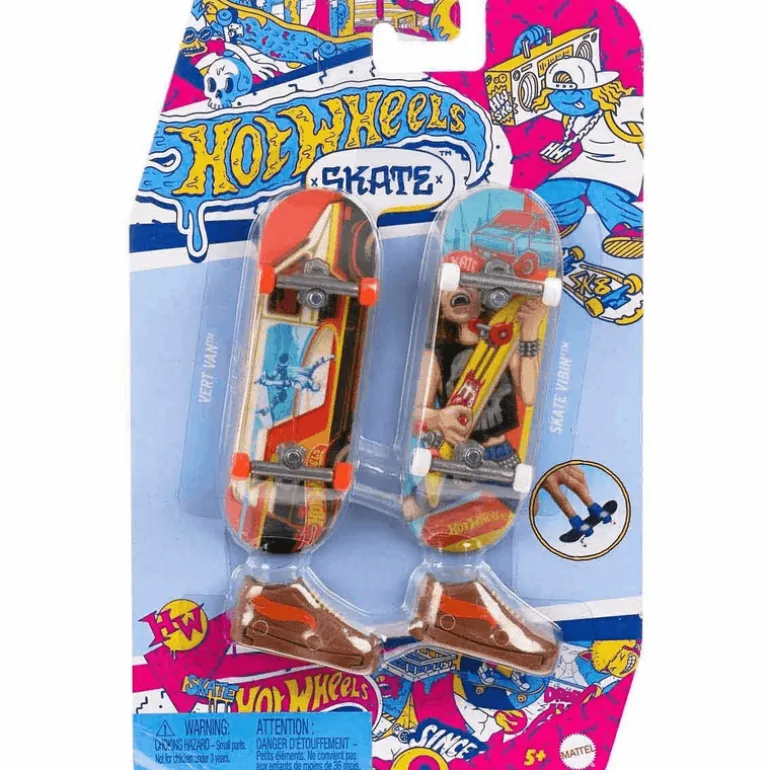 Hot Wheels Skate Patineta Sneakers Vert Van 2 Pack