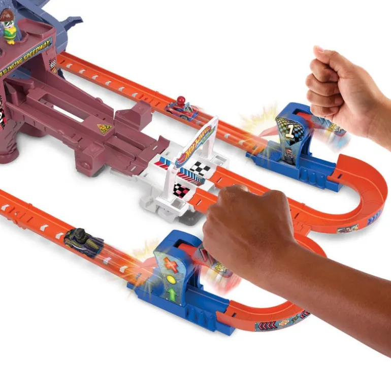 Hot Wheels Spiderman Pista Máxima Velocidad