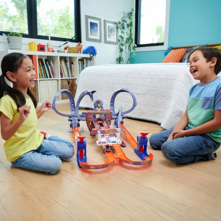 Hot Wheels Spiderman Pista Máxima Velocidad