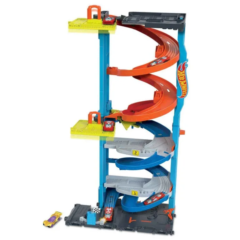 Hot Wheels Torre de Carreras Doble Altura Doble Retto