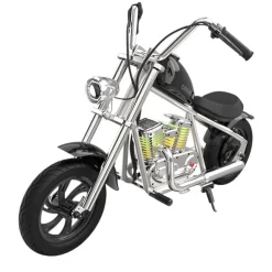 HYPER GOGO Moto Eléctrica Infantil Cruiser 12 Pro Negra MB03CBLK