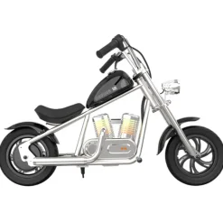 HYPER GOGO Moto Eléctrica Infantil Cruiser 12 Pro Negra MB03CBLK