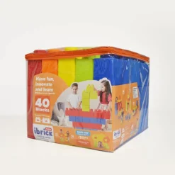Ibrick Bloques Gigantes Set de 40 Piezas