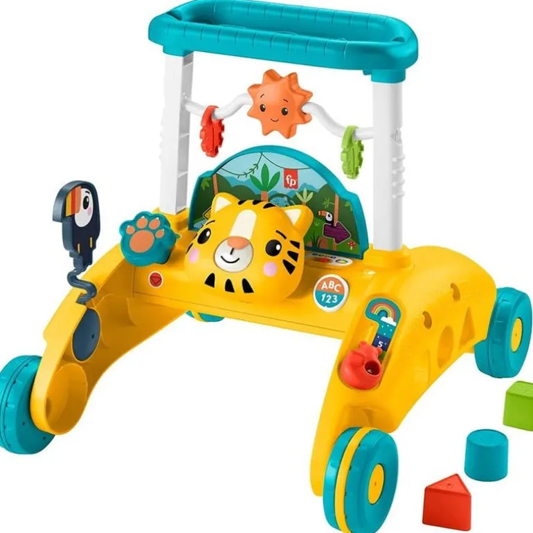 Juguete para Bebés Fisher-Price Andadera de Tigre Primeros Pasos