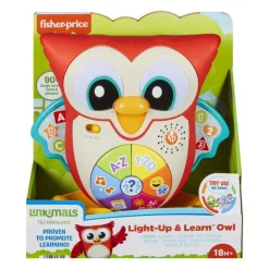 Juguete para Bebés Fisher-Price Búho con Luces, Sonido y con Textura Linkimals
